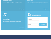 Tablet Screenshot of datatransporte.com.br
